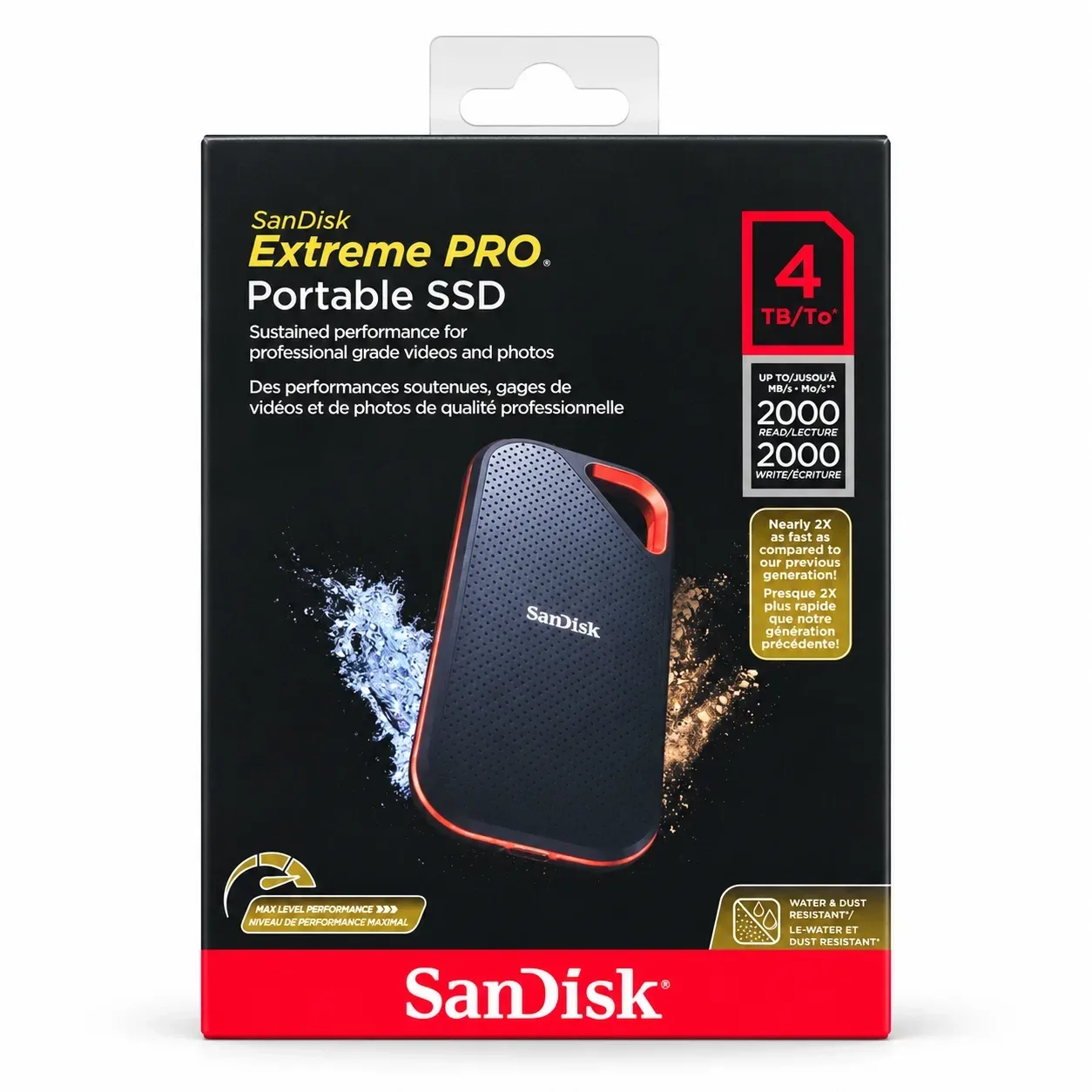 SSD EXTERNO 4TB SANDISK EXTREME PRO