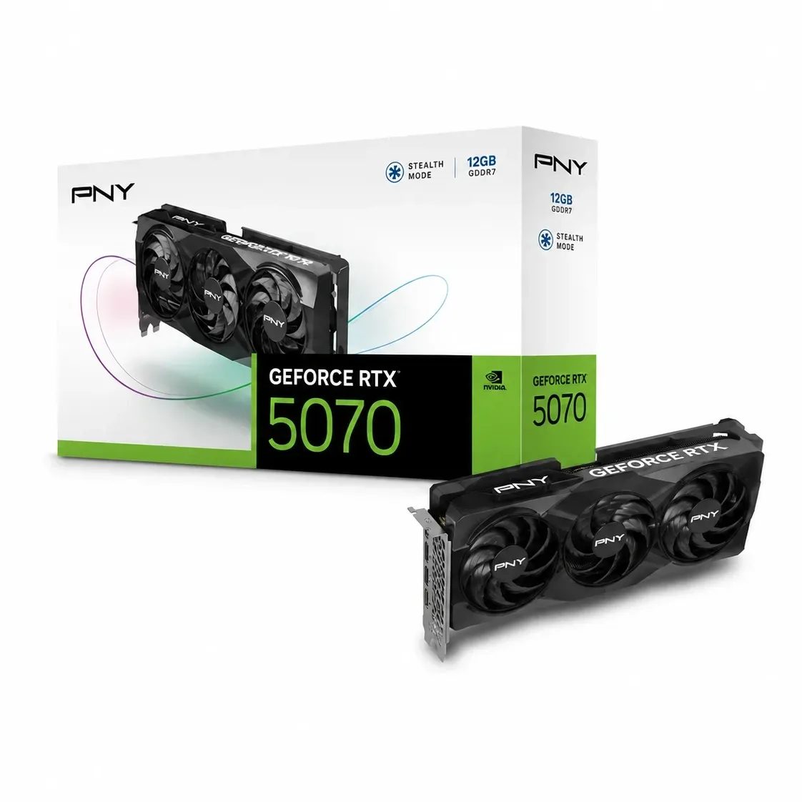 Tarjeta De Video Pny RTX 5070 Trifan Oc 12GB DDR7