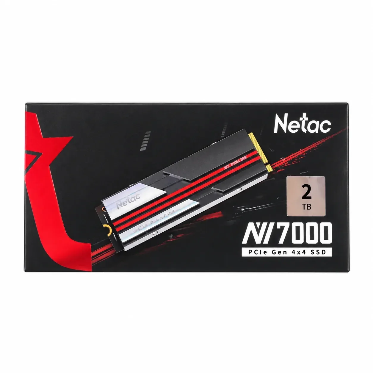 SSD M.2 NVMe 2280 2TB Netac NV7000 Con Disipador GEN4