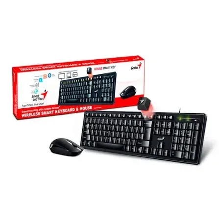 Combo Genius Inalambrico Smart KM-8200