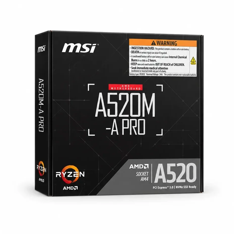 Board Msi A520M - A Pro