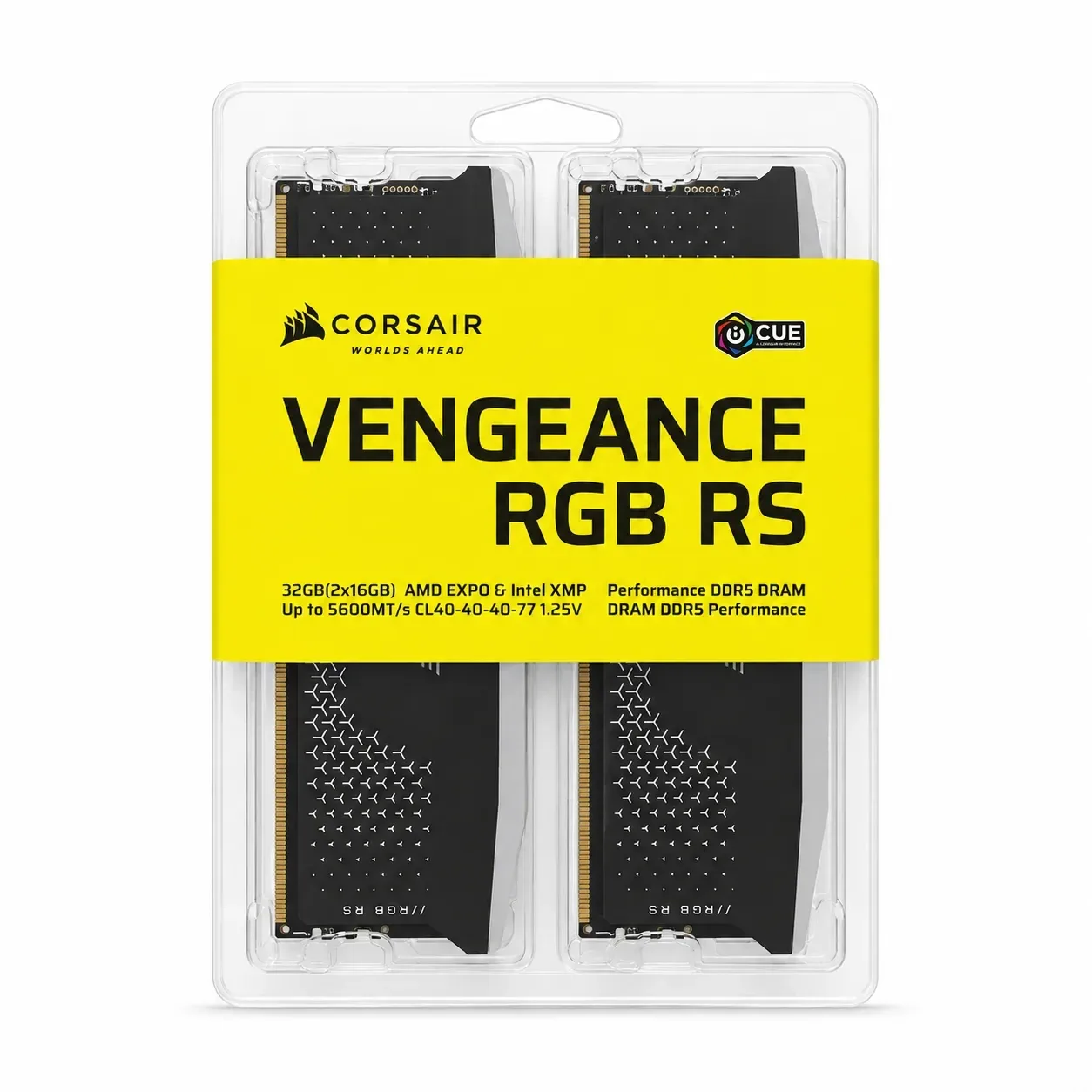 MEMORIA DDR5 32GB (16GBX2) 5600MHZ CORSAIR VENGEANCE RGB RS
